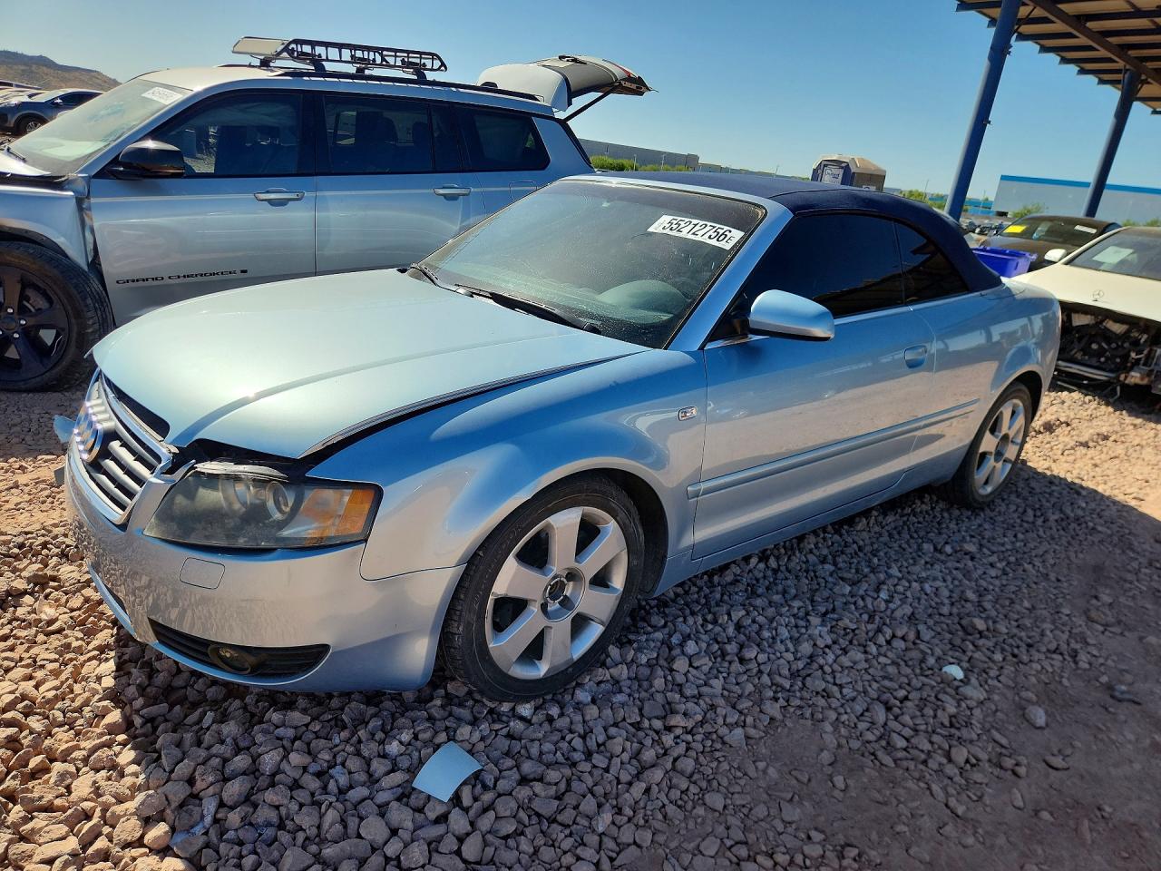 2003 Audi A4 3.0L, VIN WAUAT48H43K010324 — Front end