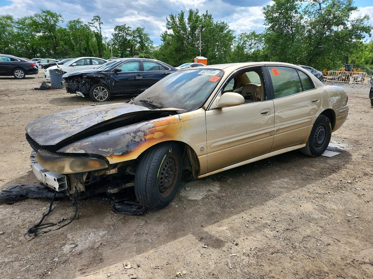 2005 Buick LeSabre Custom, VIN 1G4HP52K65U161104 — Burn