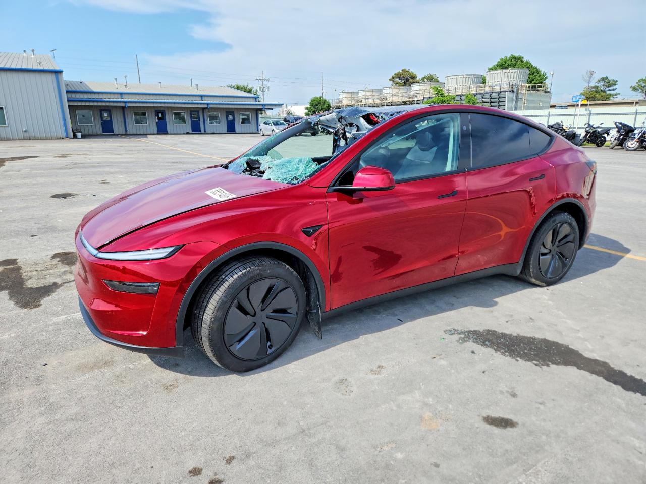 2026 Tesla Model Y Long Range Launch Series, VIN 7SAYGDEE7TF558348 — Roof