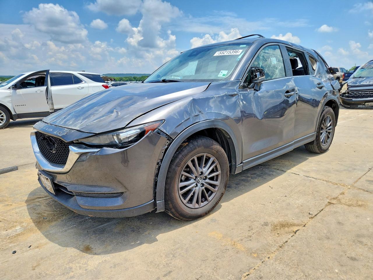 2020 Mazda CX-5 Touring, VIN JM3KFACM0L1837767 — Rollover