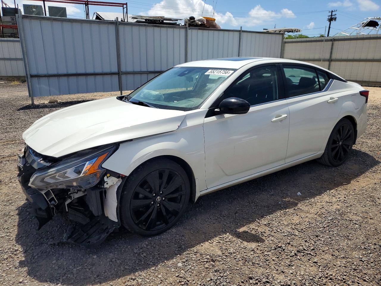 2022 Nissan Altima SR, VIN 1N4BL4CV2NN307104 — Front end