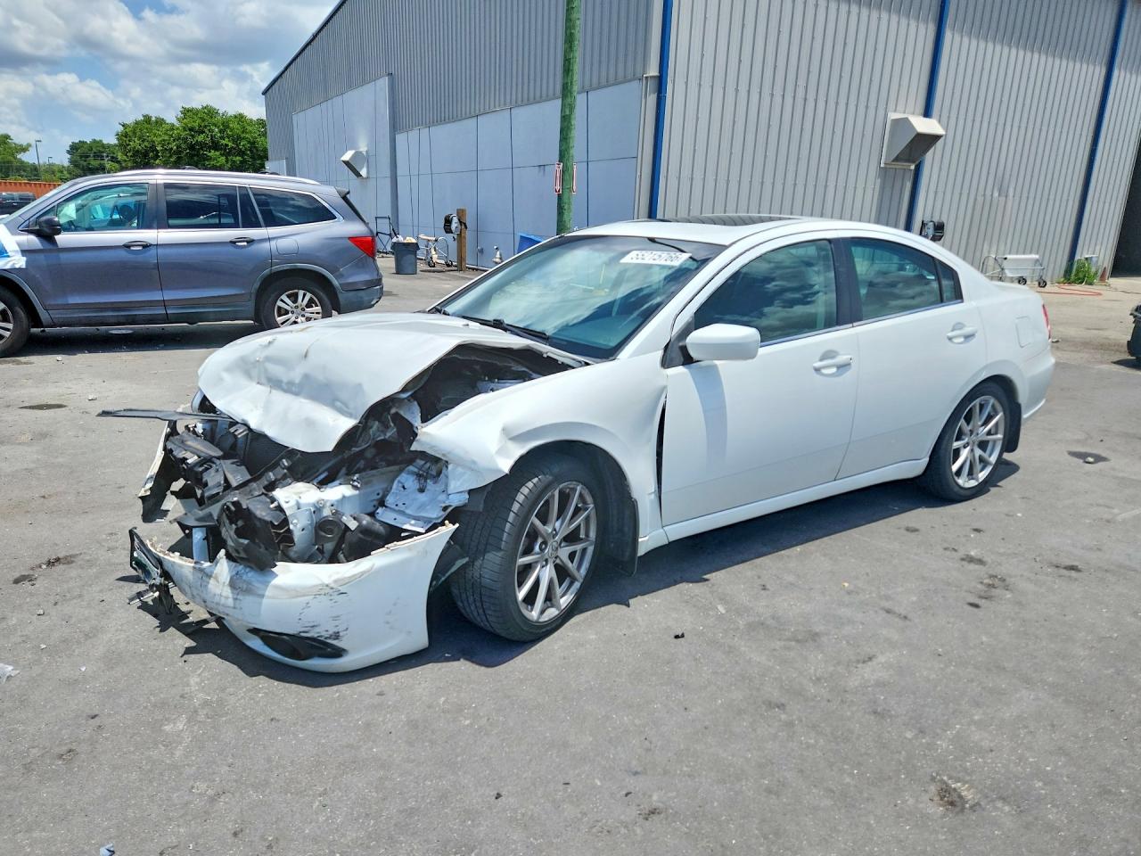 2012 Mitsubishi Galant ES, VIN 4A32B3FFXCE014931 — Front end
