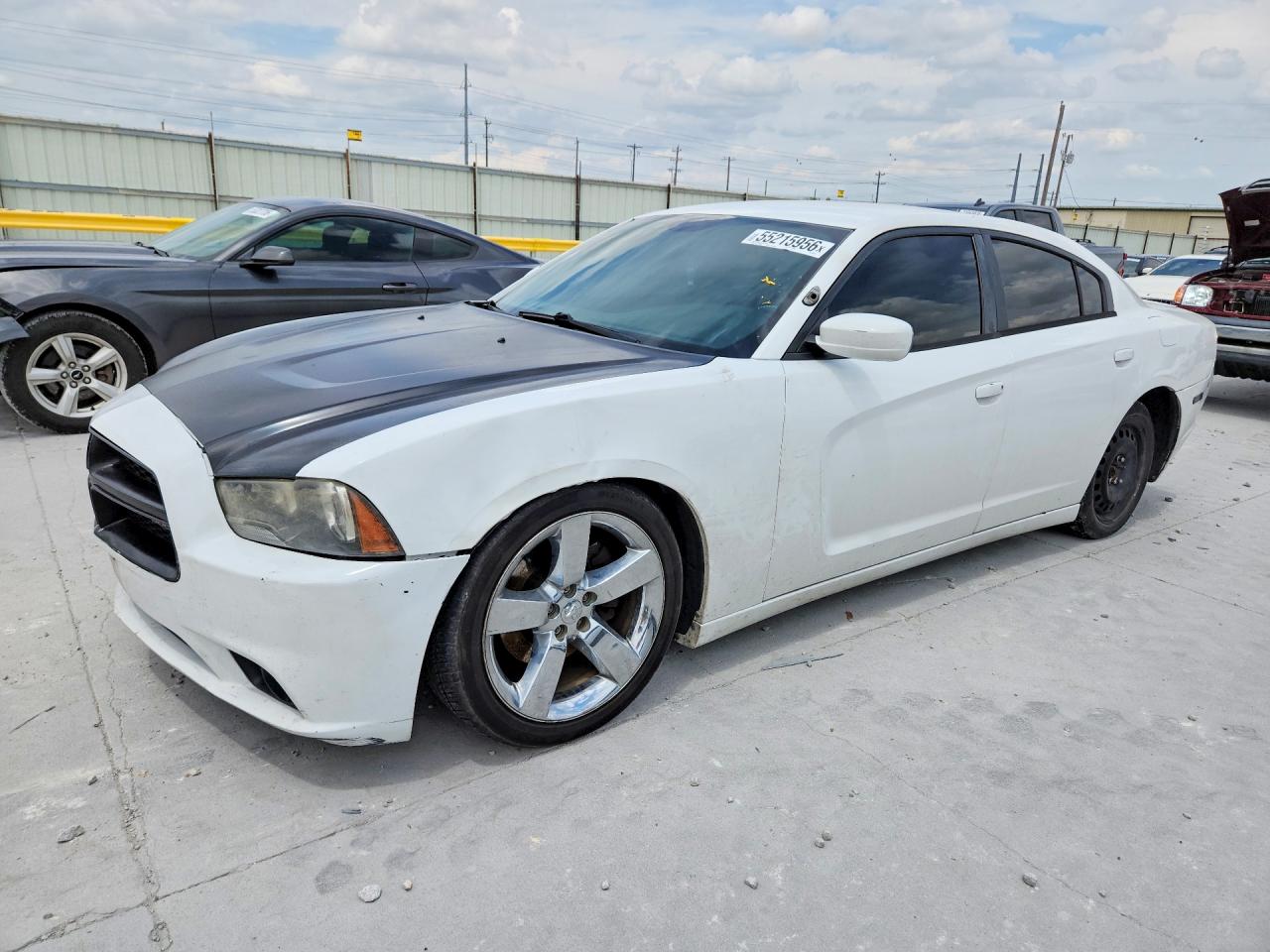 2013 Dodge Charger Police, VIN 2C3CDXAT3DH681022 — Burn