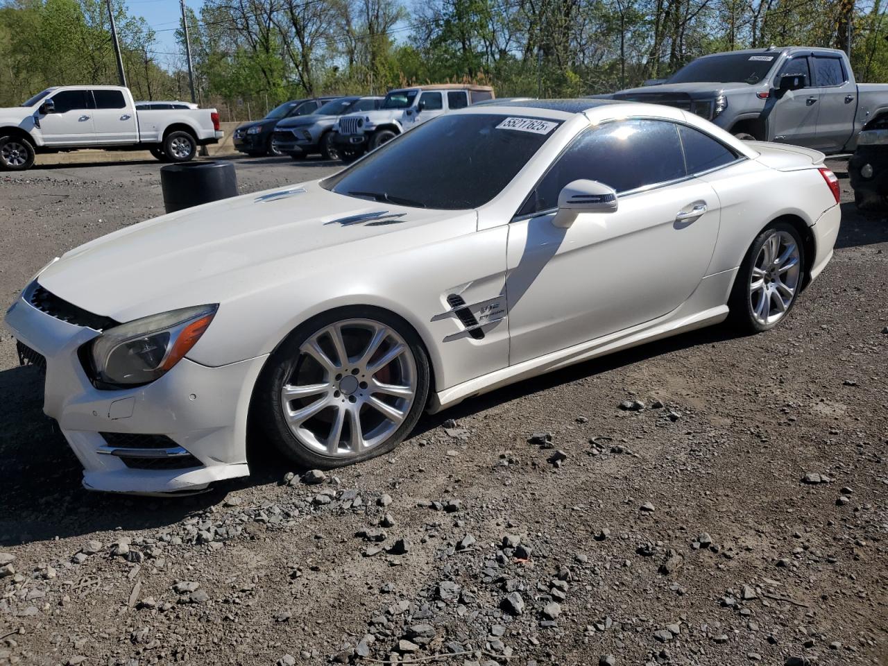 2016 Mercedes-Benz SL 400, VIN WDDJK6FA8GF041832 — Front end