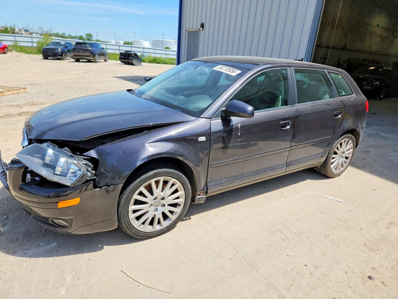 2006 Audi A3 Premium, VIN WAUNF78P76A060565 — Front end
