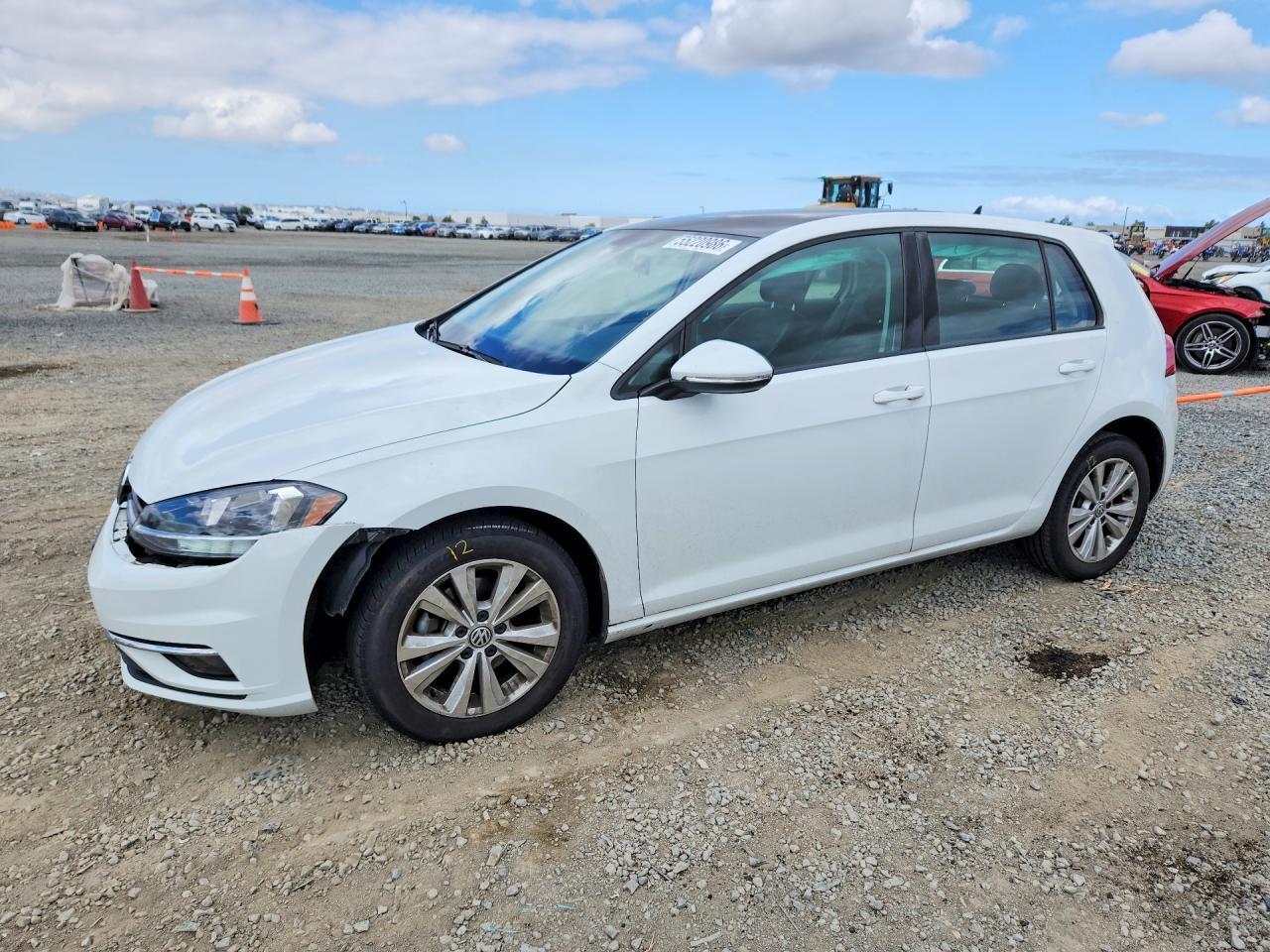 2019 Volkswagen Golf S, VIN 3VWG57AUXKM033708 — Front end