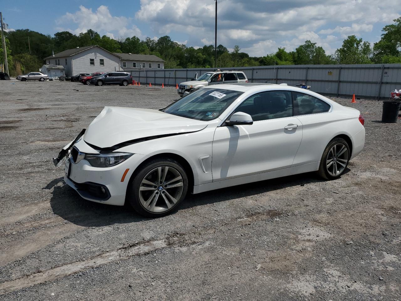 2018 BMW 4 Series 430i xDrive, VIN WBA4W5C51JAA49238 — Front end