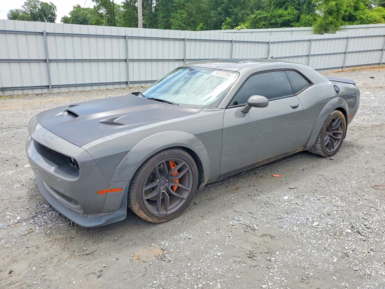 2018 Dodge Challenger SRT Hellcat Widebody, VIN 2C3CDZC91JH286099 — Interior fire