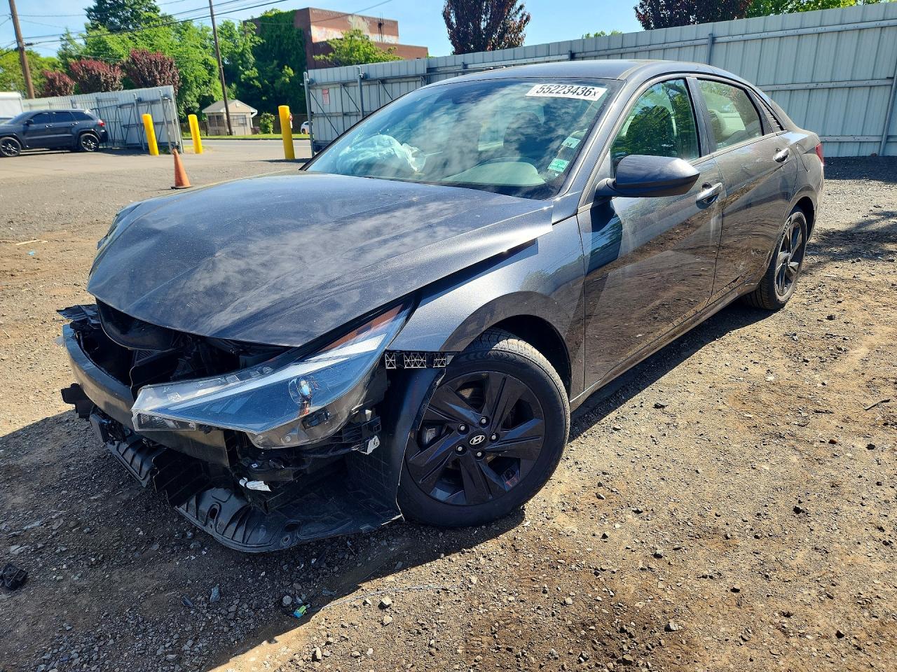 2022 Hyundai Elantra SEL, VIN 5NPLS4AG7NH086928 — Front end