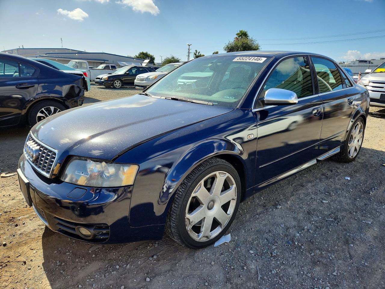 2005 Audi S4, VIN WAUPL68E55A118889 — Перед