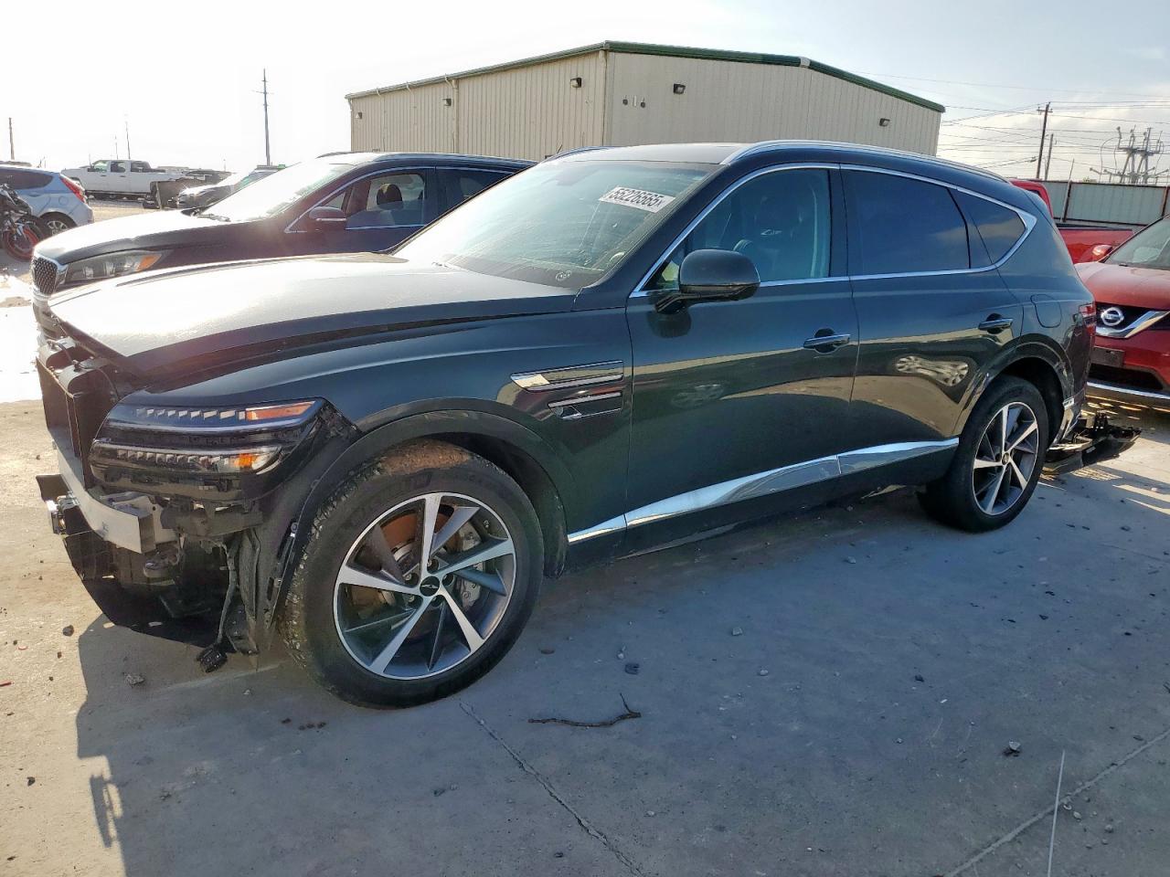 2025 Genesis GV80 Advanced, VIN KMUHDESC9SU221942 — Front end