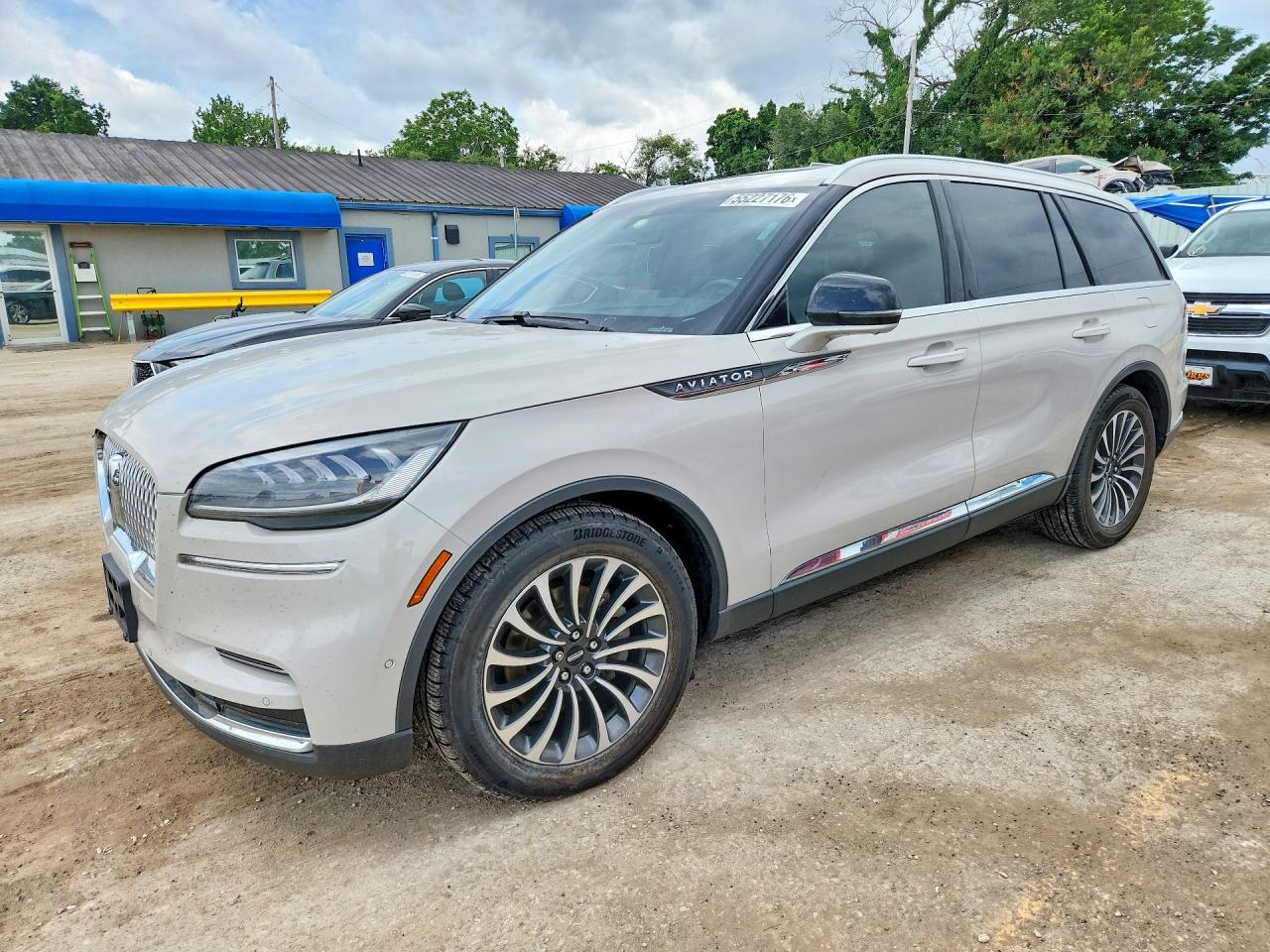 2022 Lincoln Aviator Reserve, VIN 5LM5J7XC5NGL17467 — Hail