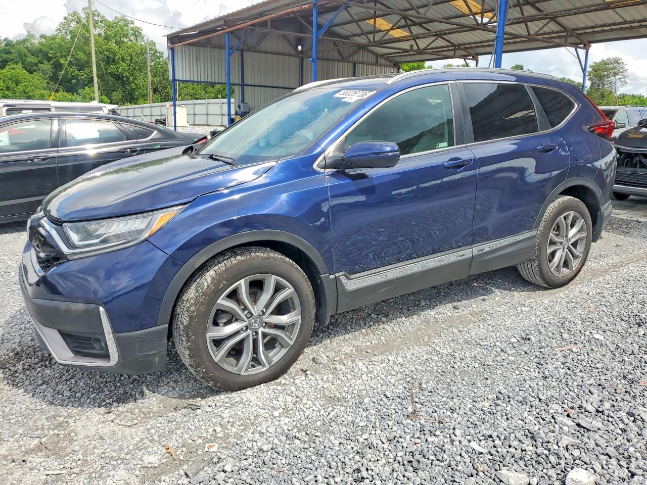 2020 Honda CR-V Touring, VIN 2HKRW2H96LH674942 — Rear end