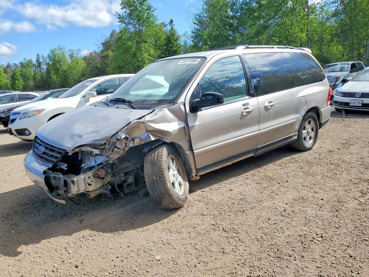 2004 Ford Freestar, VIN 2FMZA57264BB09507 — Front end