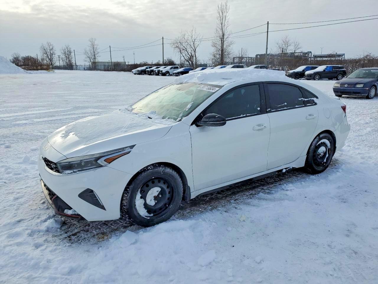 2022 Kia Forte GT, VIN 3KPF44ACXNE466872 — Frame damage