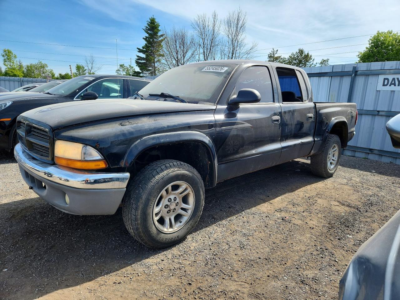 2004 Dodge Dakota SLT, VIN 1D7HG48N14S774246 — Burn
