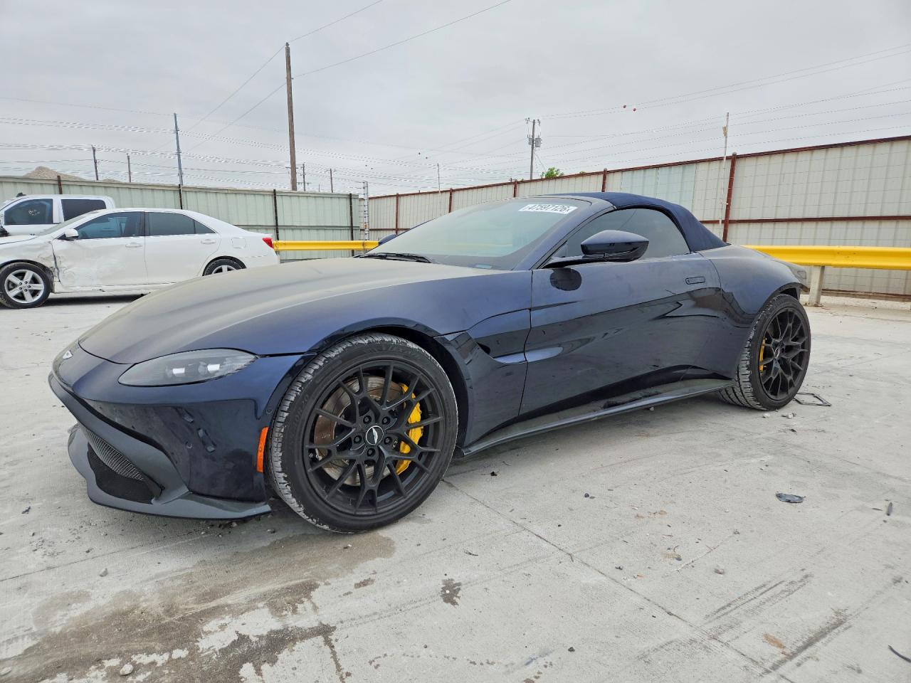 2021 Aston Martin Vantage, VIN SCFSMGBW8MGP05294 — Rear end