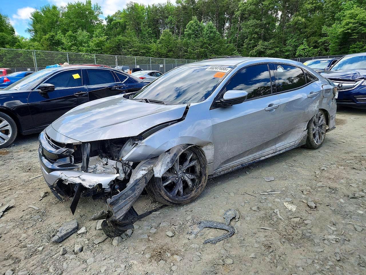 2018 Honda Civic Sport, VIN SHHFK7H49JU426128 — Side
