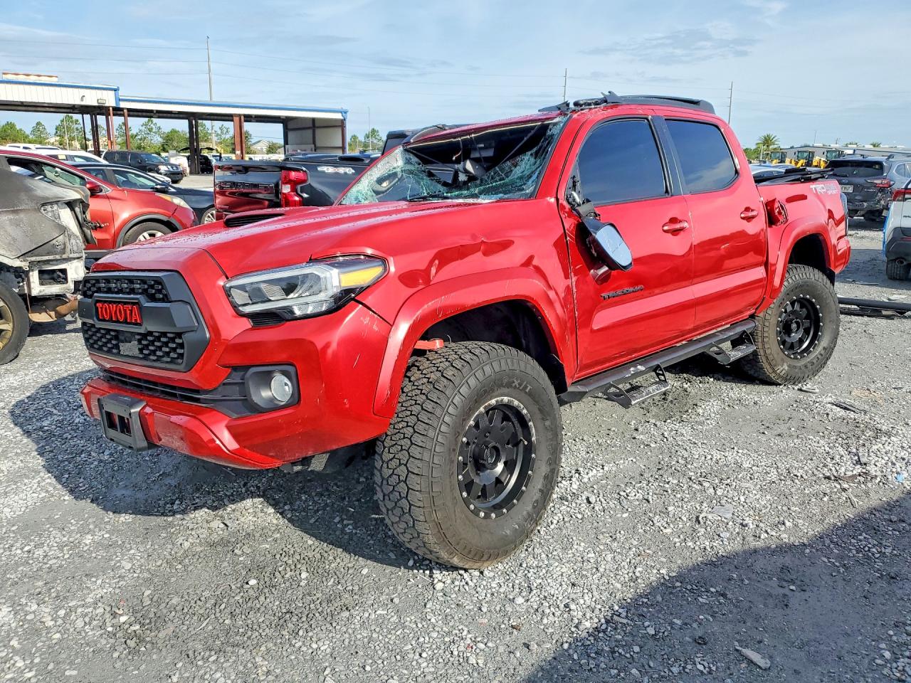2023 Toyota Tacoma TRD Sport, VIN 3TMCZ5AN0PM588919 — Фото с аукциона