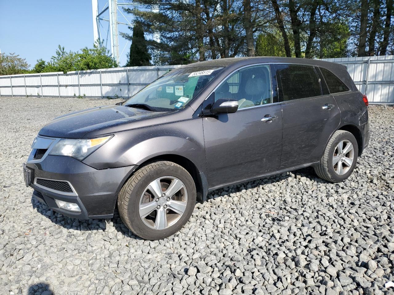 2012 Acura MDX Technology, VIN 2HNYD2H36CH523020 — Front end