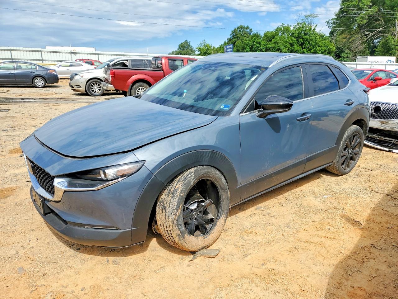 2022 Mazda CX-30 S Carbon Edition, VIN 3MVDMBCL9NM416784 — Undercarriage