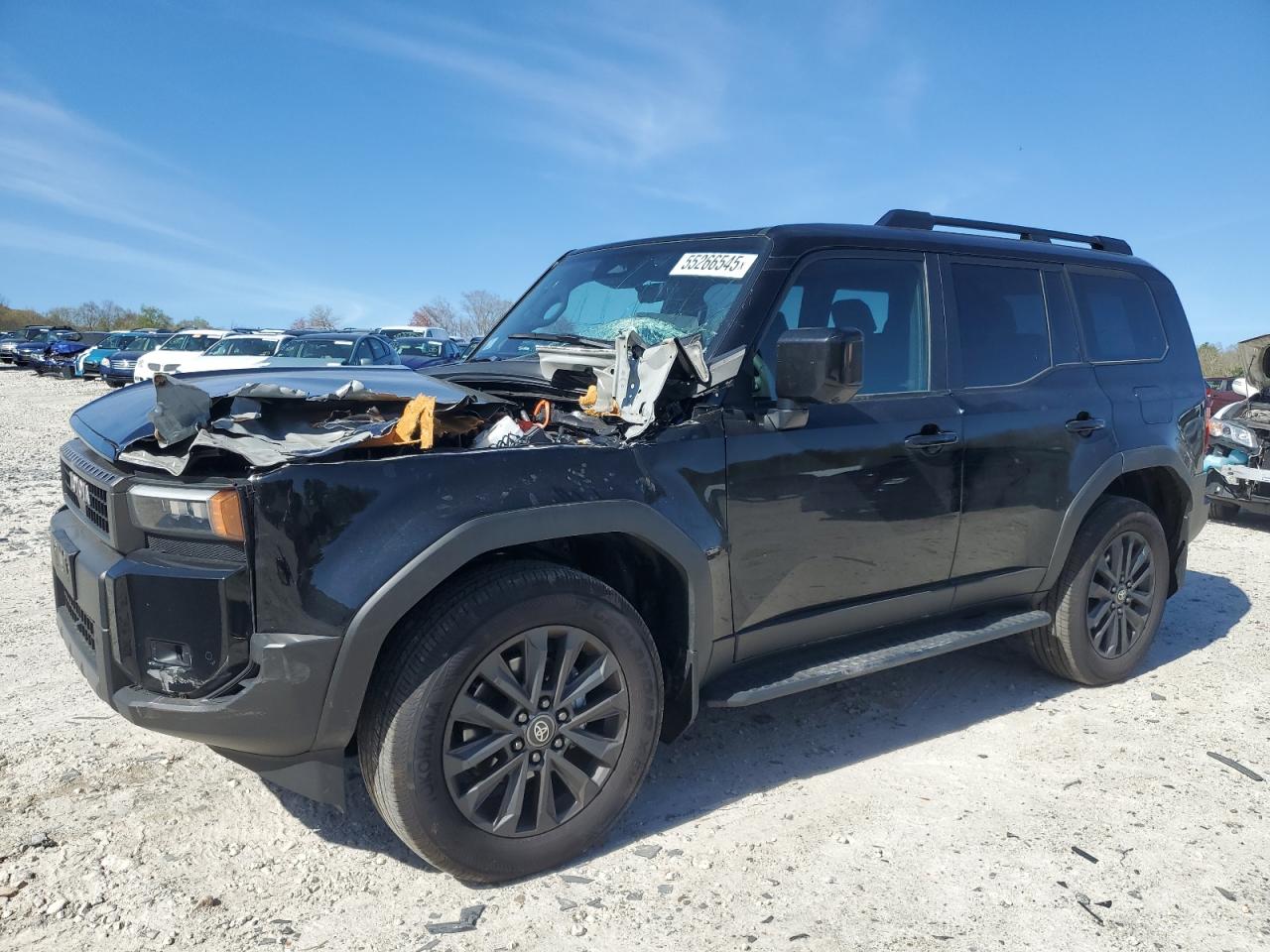 2025 Toyota Land Cruiser 1958 Edition, VIN JTEABFAJ8S5010933 — Front end