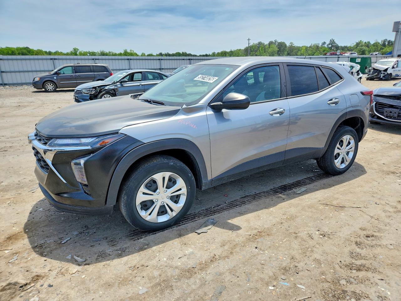 2024 Chevrolet Trax LS, VIN KL77LFE26RC236048 — Partial repair