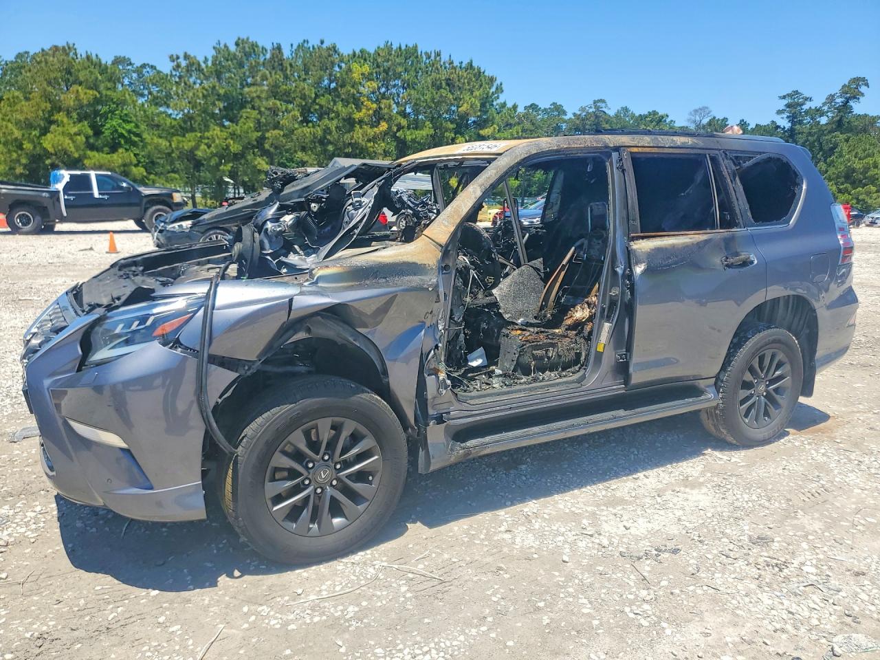 2023 Lexus GX 460 Premium, VIN JTJAM7BX0P5373514 — Burn