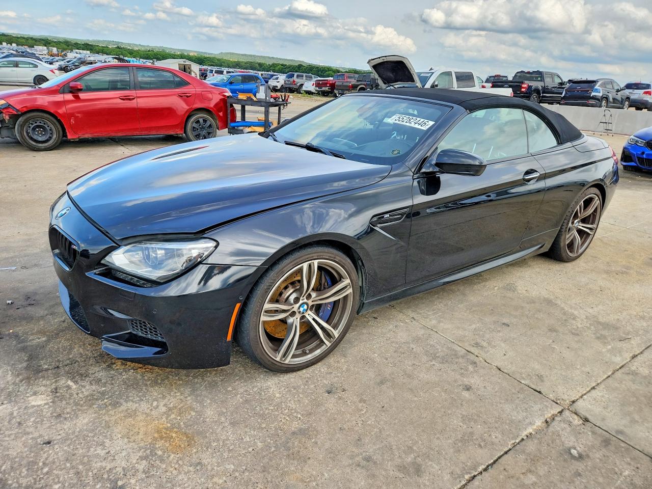 2013 BMW M6, VIN WBSLZ9C58DDZ77943 — Water / flood