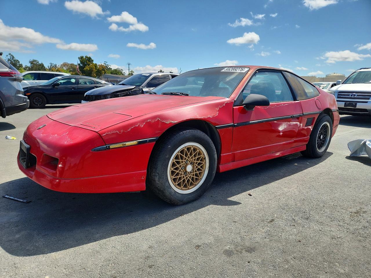 1988 Pontiac Fiero GT, VIN 1G2PG1199JP223468 — Minor dents and scratches