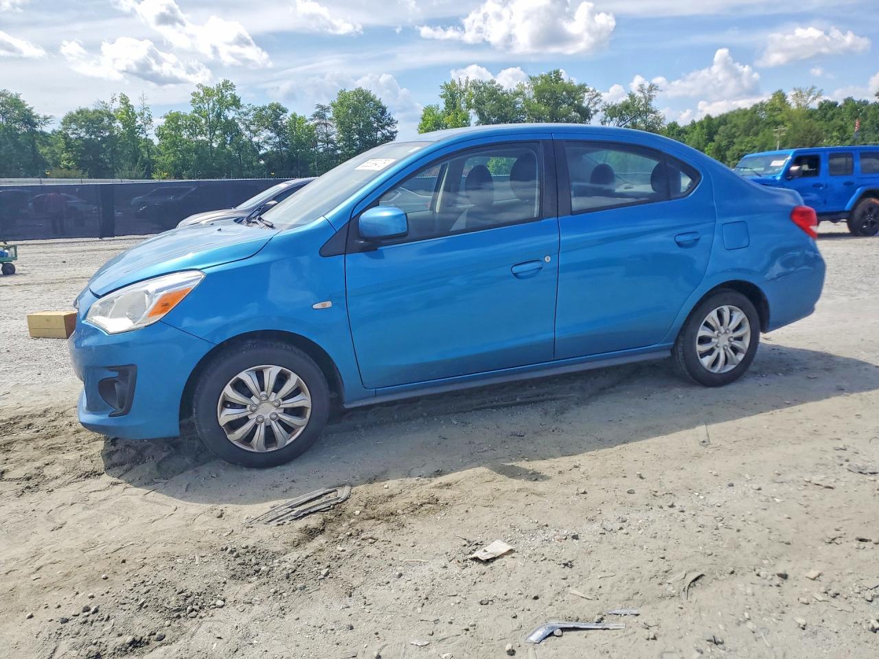 2020 Mitsubishi Mirage ES, VIN ML32F3FJ7LHF07885 — Front end