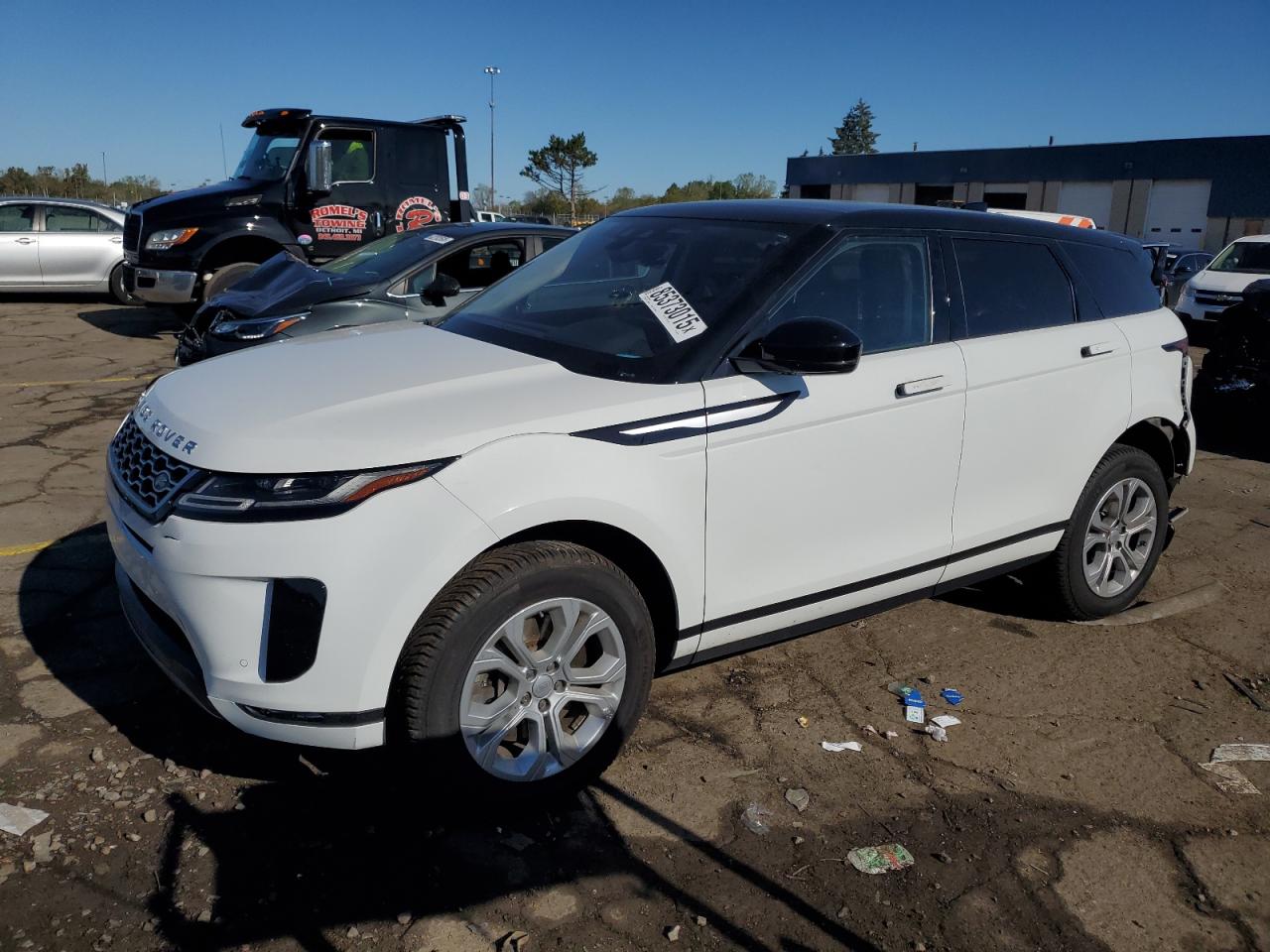 2020 Land Rover Range Rover Evoque S, VIN SALZJ2FX2LH082221 — Rear end