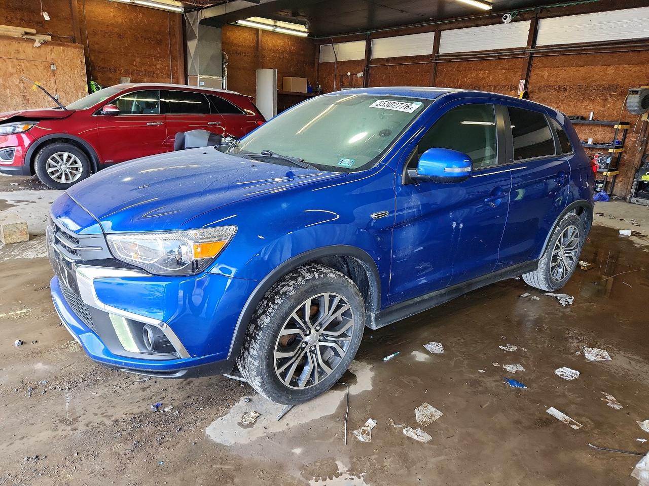 2019 Mitsubishi Outlander ES, VIN JA4AR3AU1KU016260 — Пожар в салоне