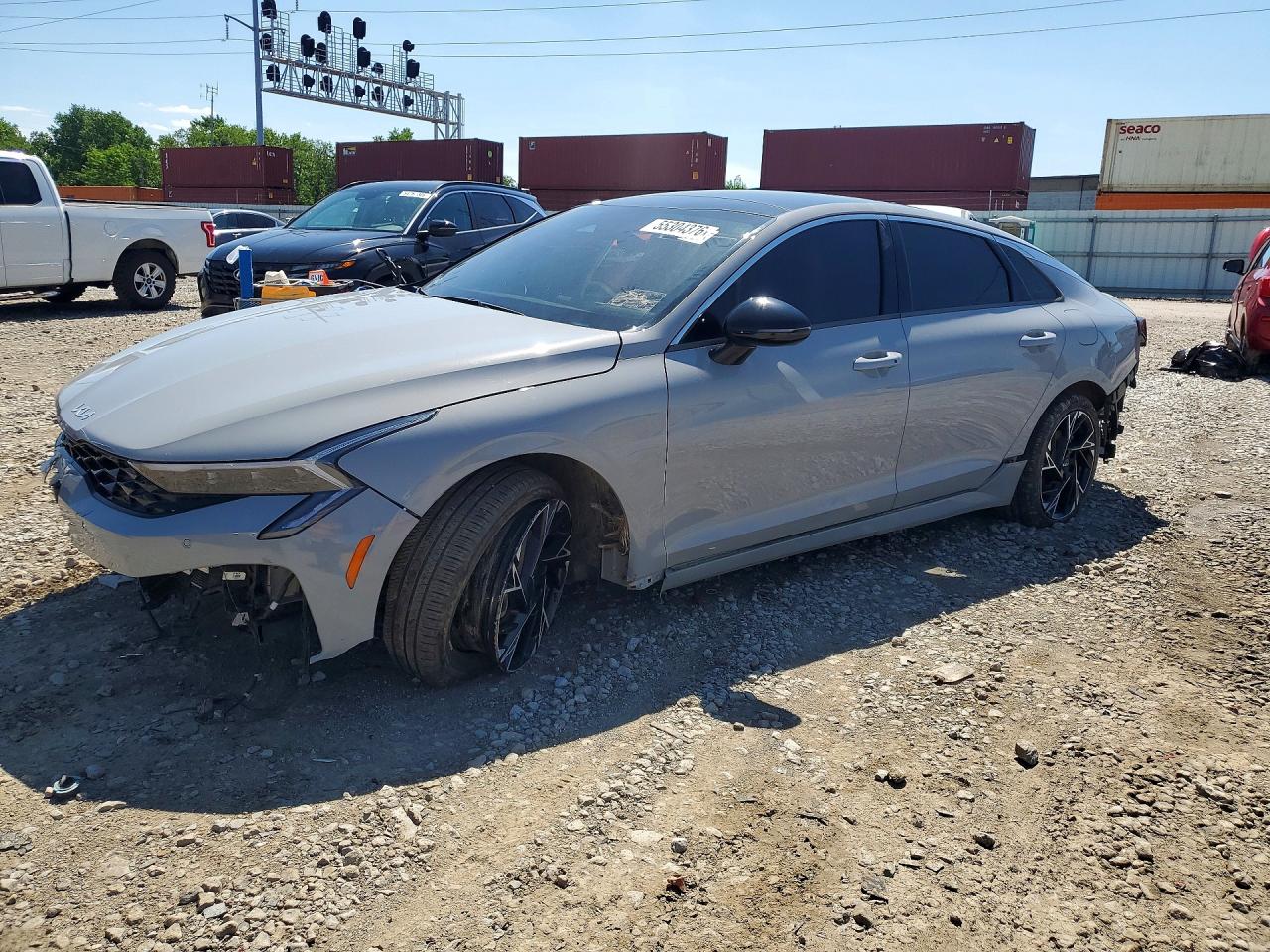 2025 Kia K5 GT-Line, VIN KNAG64J72S5290518 — Front end