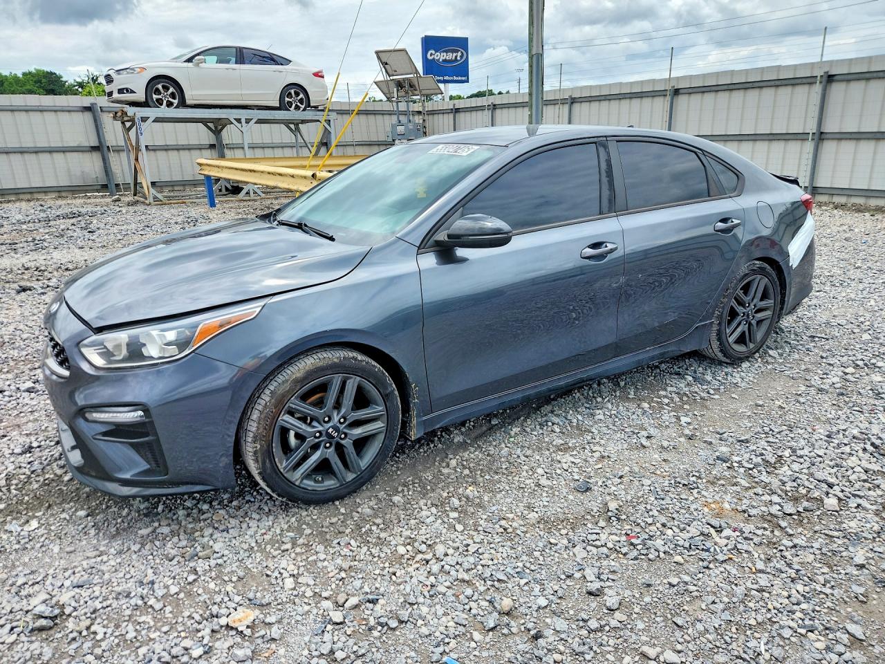 2021 Kia Forte GT-Line, VIN 3KPF34AD1ME378397 — Rear end
