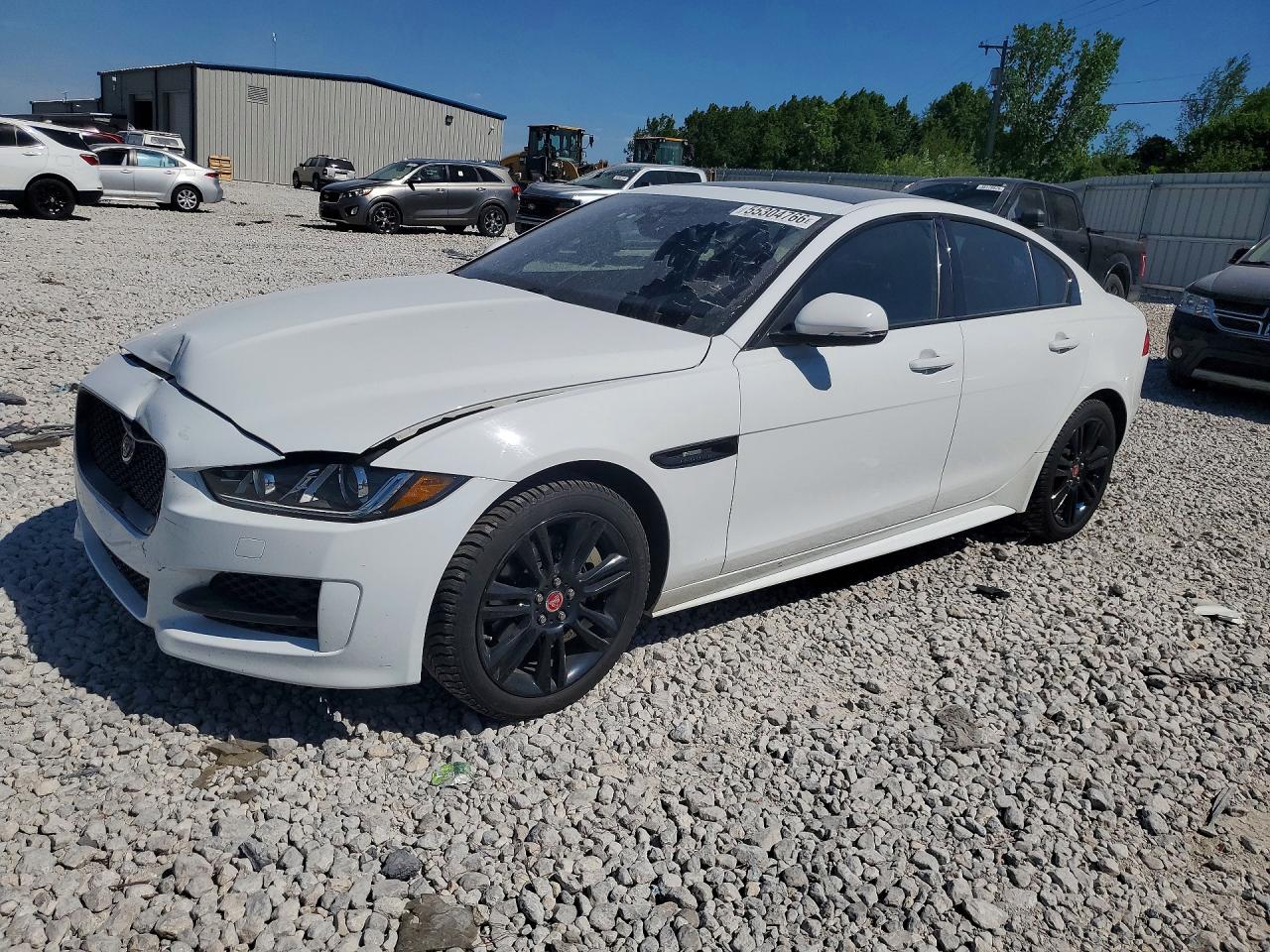 2018 Jaguar XE 25t R-Sport, VIN SAJAL4FXXJCP36985 — Front end