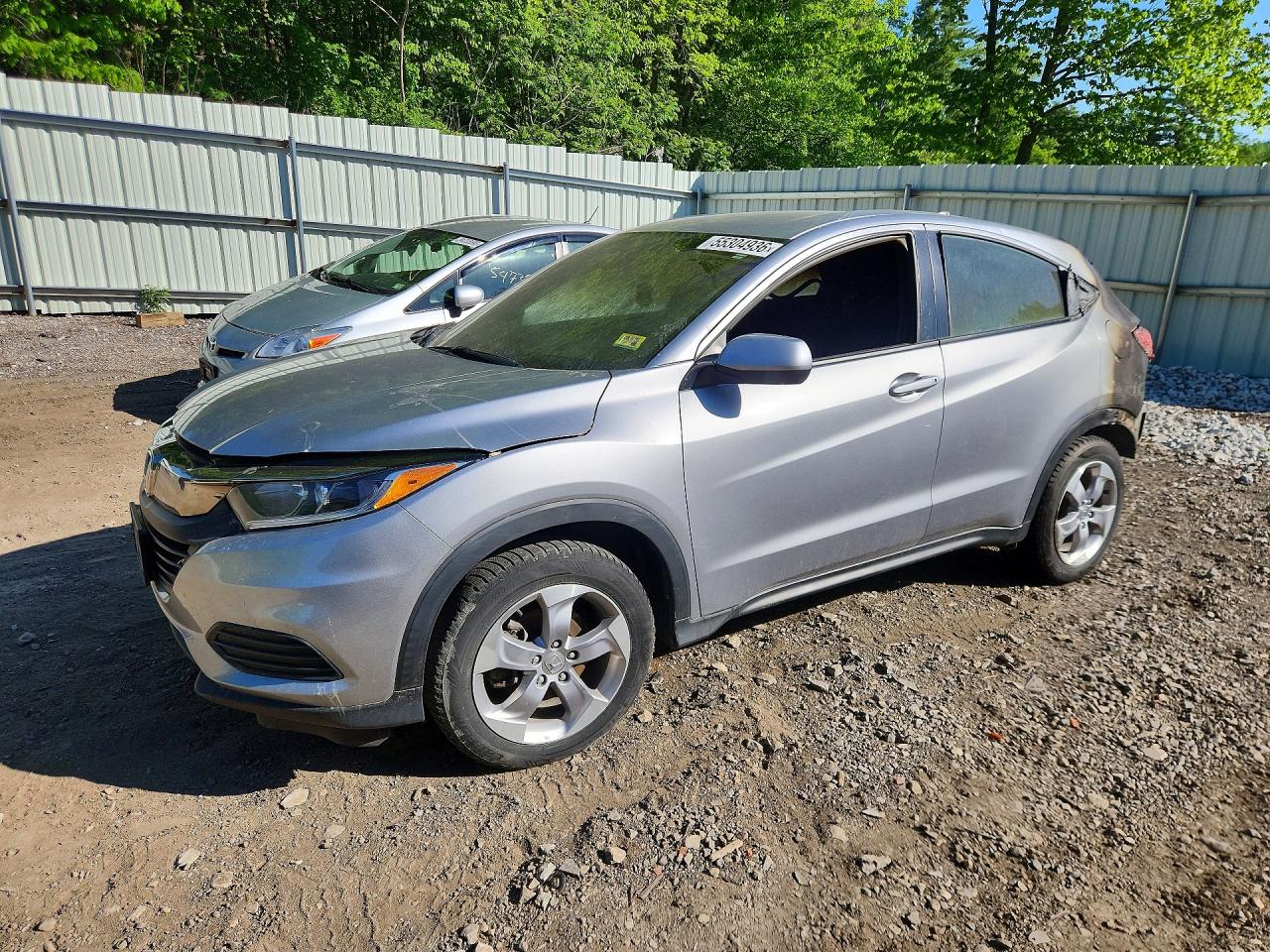 2020 Honda HR-V LX, VIN 3CZRU6H31LM724983 — Пожар в салоне