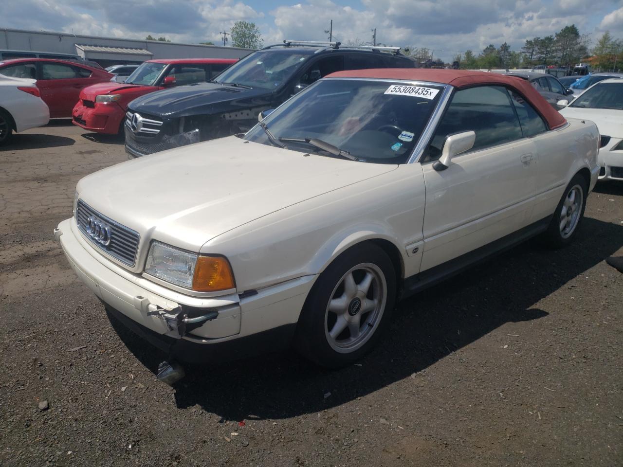 1997 Audi Cabriolet, VIN WAUAA88G8VN002670 — Front end