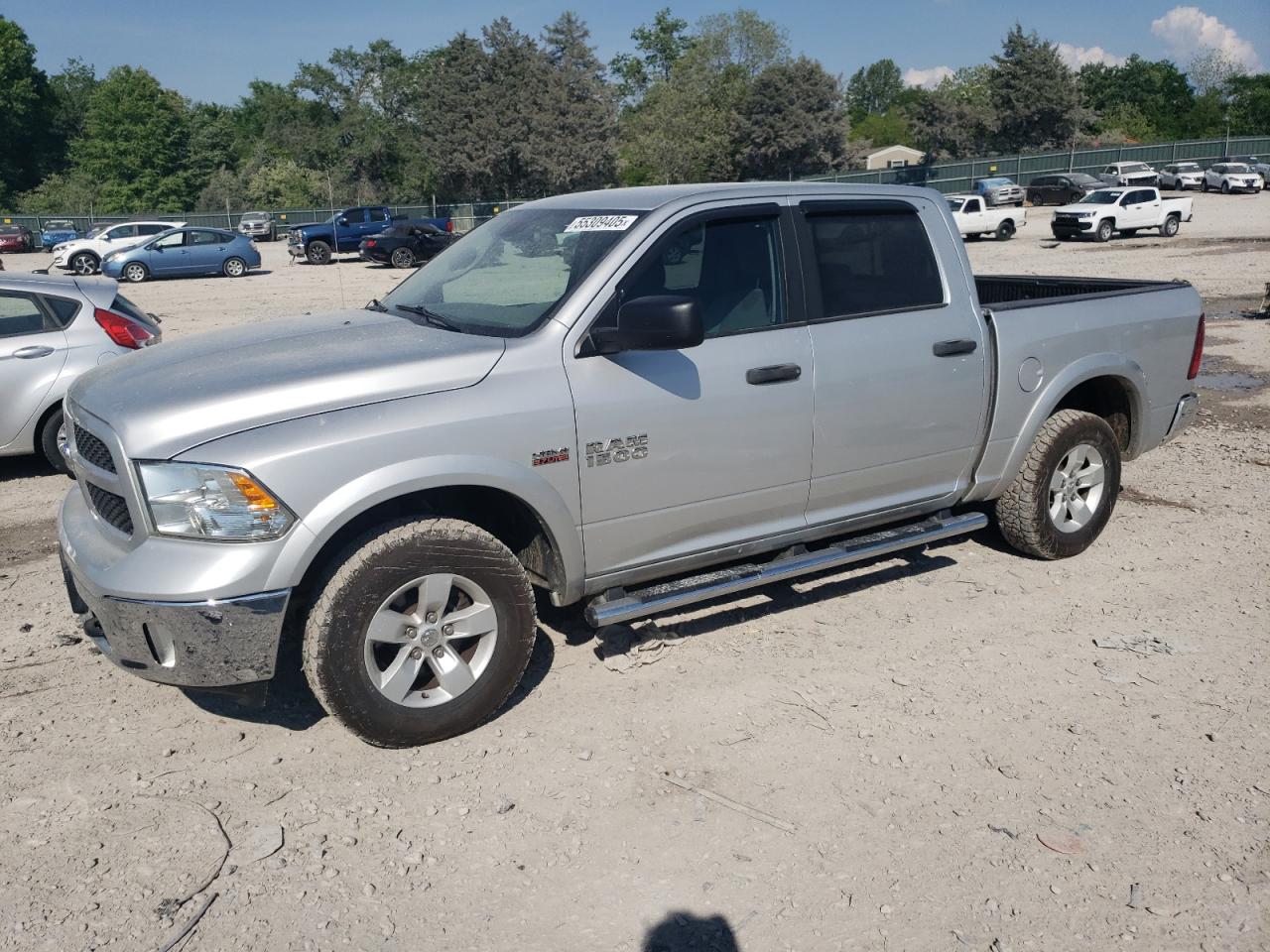 2016 Ram 1500 Big Horn, VIN 1C6RR7LT7GS120119 — Partial repair