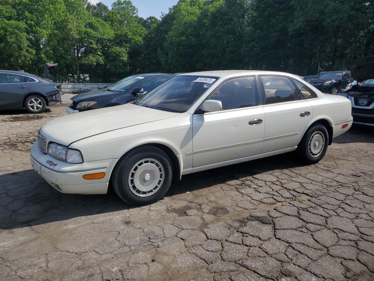 1994 Infiniti Q45, VIN JNKNG01D3RM252218 — Front end