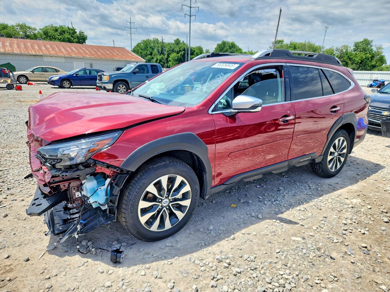 2025 Subaru Outback Touring, VIN 4S4BTAPC3S3179086 — Front end