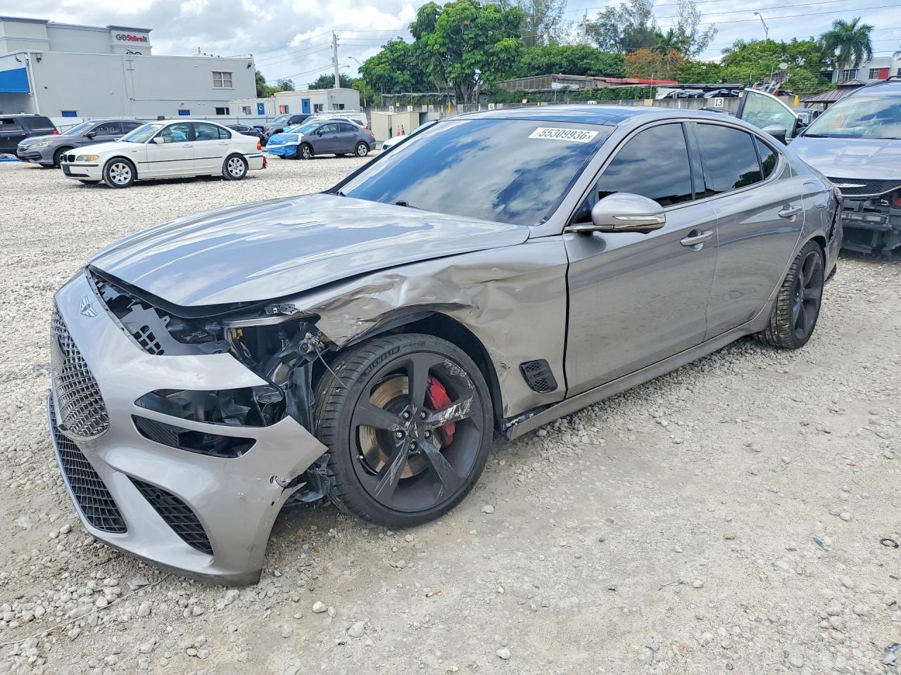 2026 Genesis G70 3.3T Sport Prestige, VIN KMTG44SEXTU161070 — Front end
