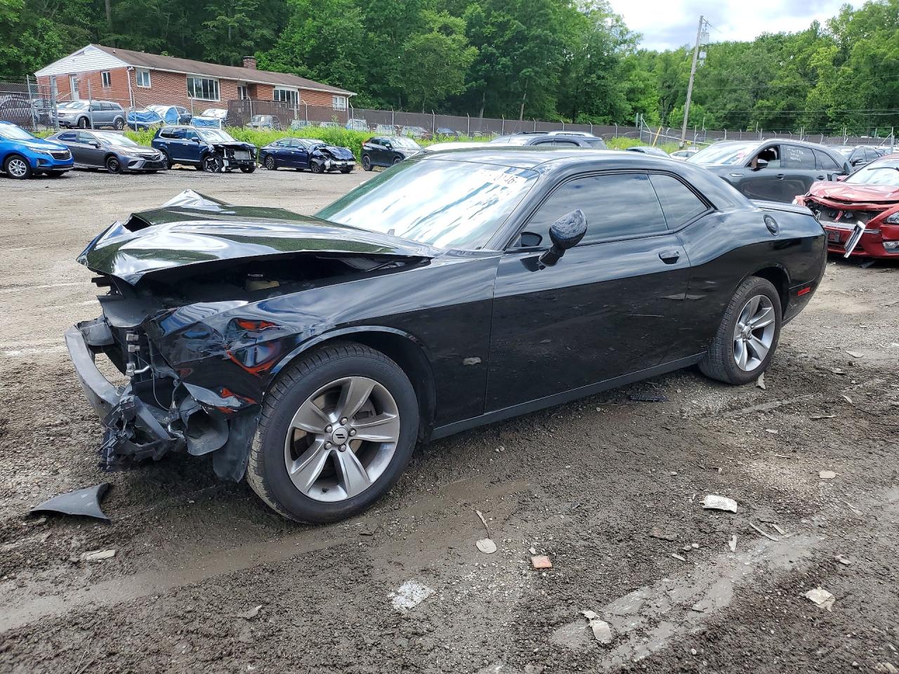 2019 Dodge Challenger SXT, VIN 2C3CDZAG1KH632395 — Front end