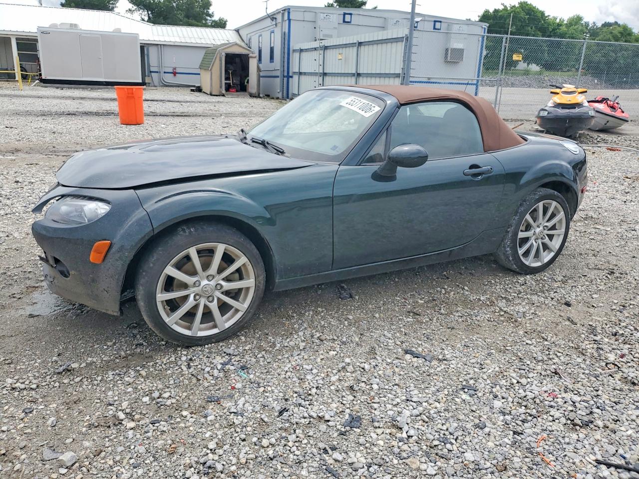2008 Mazda MX-5 Miata Touring, VIN JM1NC25F280151360 — Front end