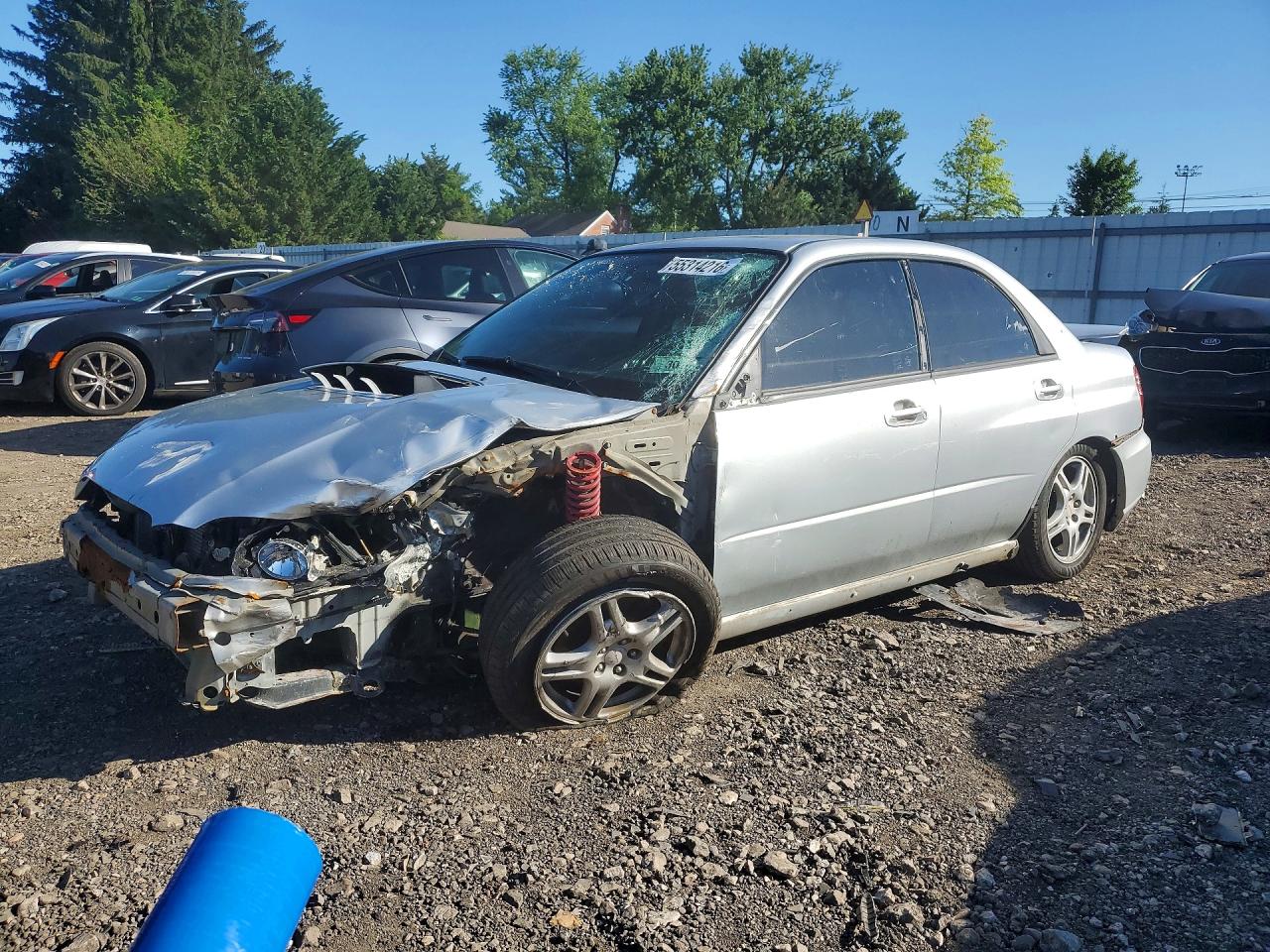 2004 Subaru Impreza WRX, VIN JF1GD29634G502879 — Перед