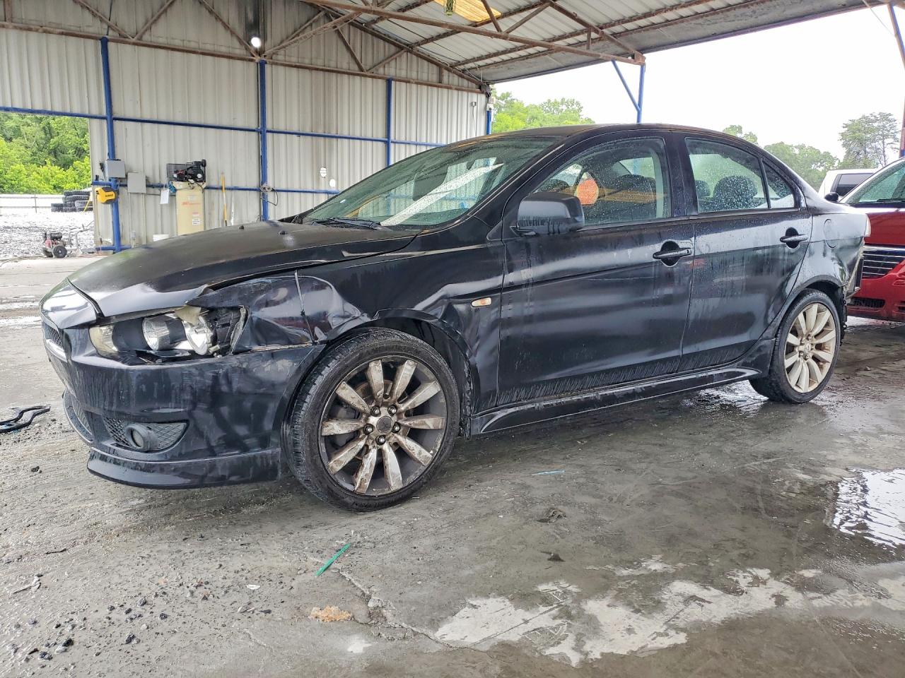 2011 Mitsubishi Lancer GTS, VIN JA32U8FW6BU002918 — Front end