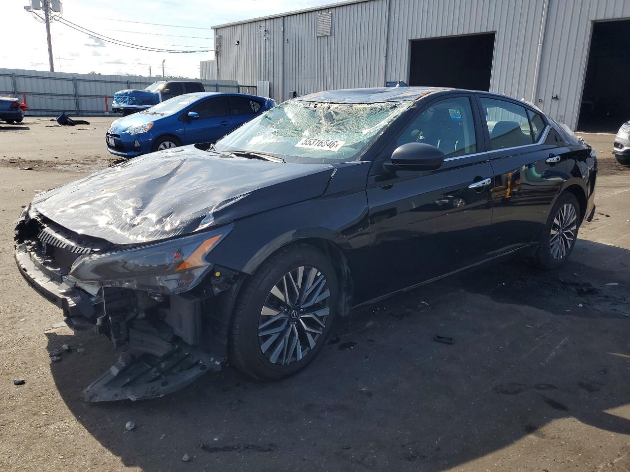 2025 Nissan Altima SV, VIN 1N4BL4DV1SN328763 — Опрокидывание