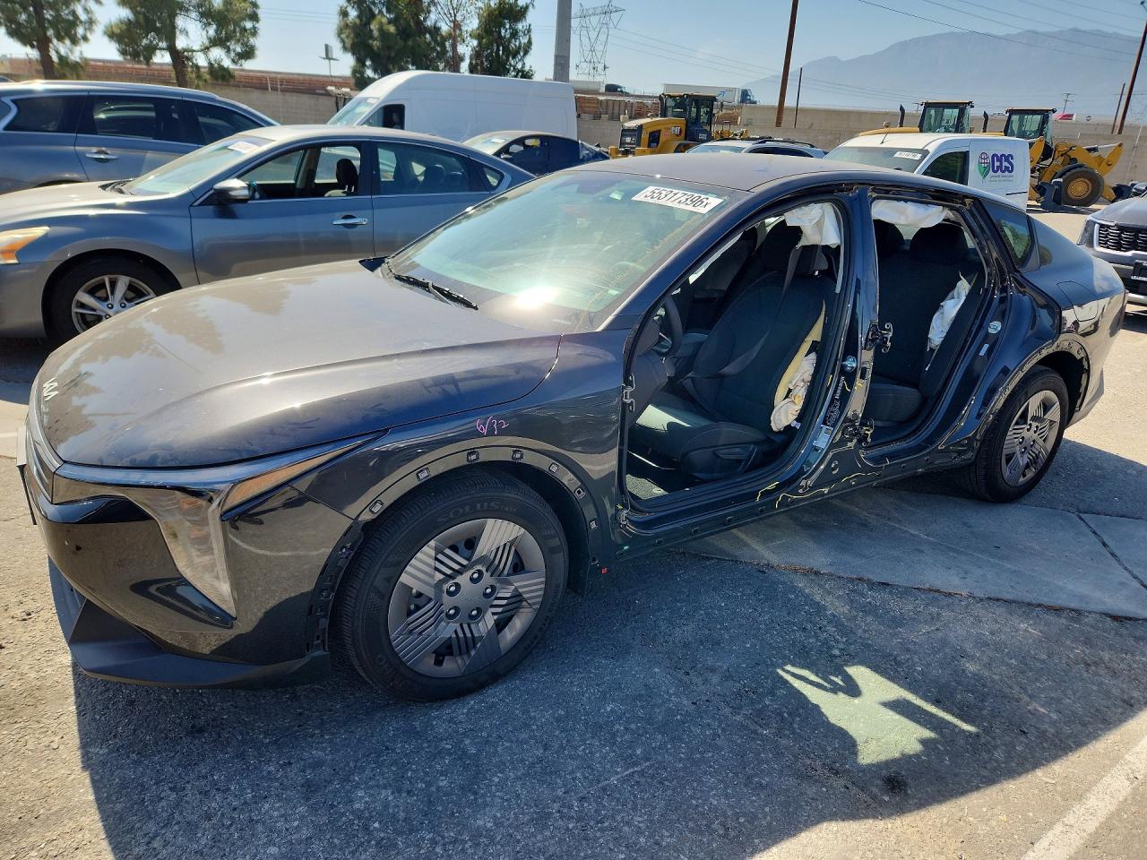 2025 Kia K4 LXS, VIN 3KPFT4DE0SE200093 — Frame damage