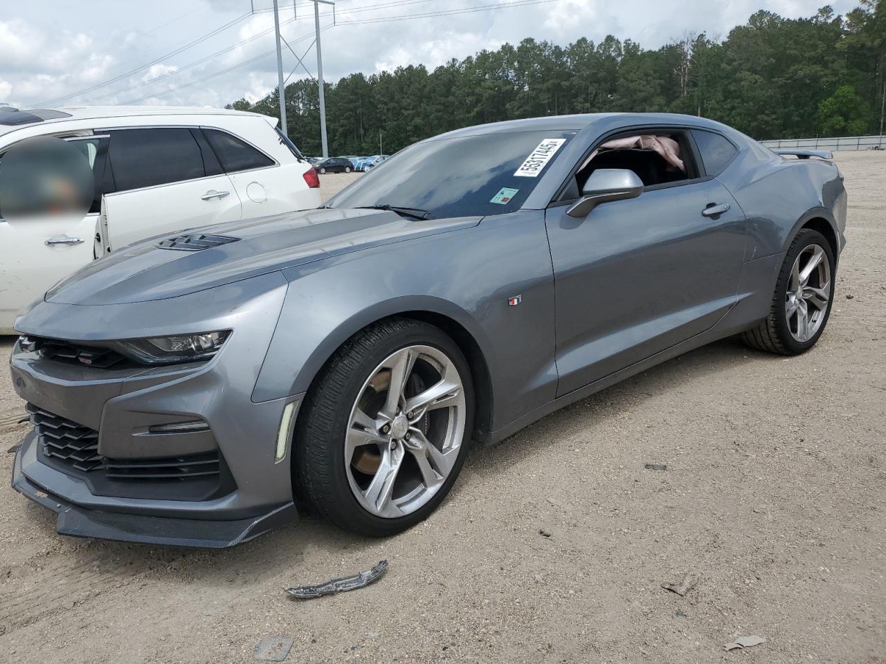 2021 Chevrolet Camaro 1SS, VIN 1G1FF1R77M0105471 — Front end