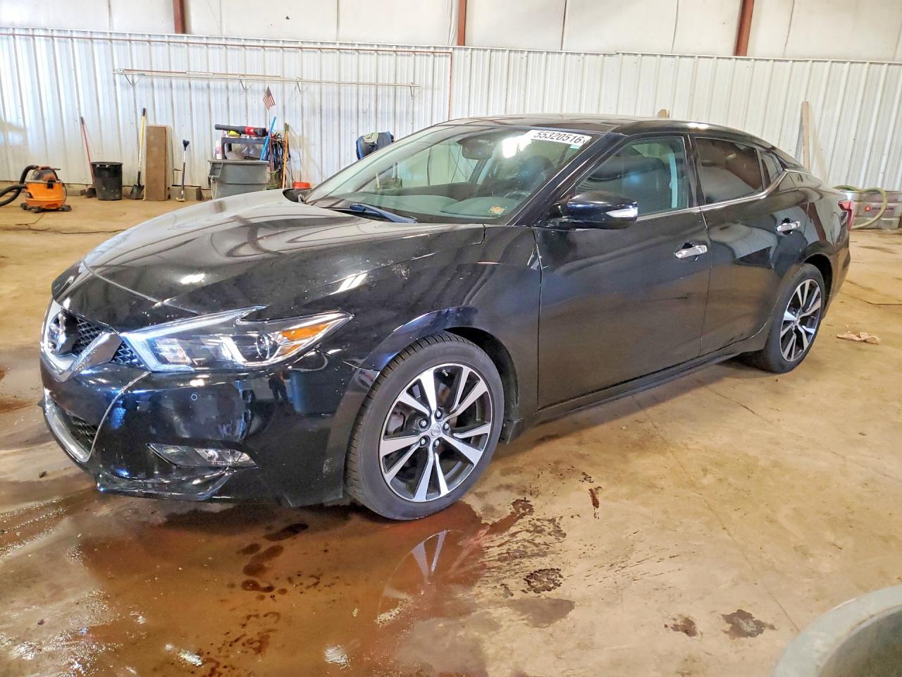 2016 Nissan Maxima SR, VIN 1N4AA6AP0GC375014 — Бок